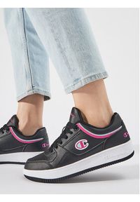 Champion Sneakersy Rebound Low Low Cut Shoe S11469-CHA-KK004 Czarny. Kolor: czarny. Materiał: skóra #3