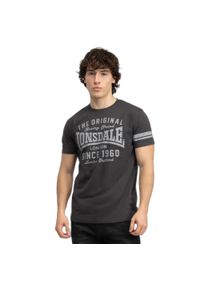 Koszulka Lonsdale Winnard. Kolor: brązowy, szary, wielokolorowy #1