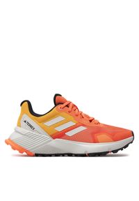 Adidas - adidas Buty do biegania Terrex Soulstride Trail Running ID8008 Pomarańczowy. Kolor: pomarańczowy. Materiał: materiał. Model: Adidas Terrex. Sport: bieganie