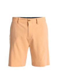 Quiksilver - Spodenki kąpielowe typu amphibian dla Mężczyzn UNION HEATHER AMPH 19" Brązowy. Kolor: brązowy. Materiał: poliester, materiał, elastan. Styl: sportowy #1