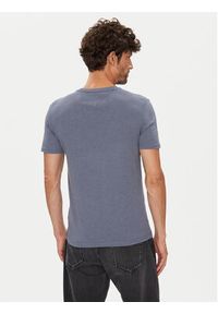 Tommy Jeans T-Shirt Jaspe DM0DM20363 Niebieski Slim Fit. Kolor: niebieski. Materiał: bawełna #4