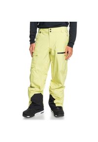 Quiksilver - Spodnie do sportów zimowych dla Mężczyzn UTILITY. Kolor: żółty. Materiał: poliester, tkanina. Sezon: zima. Sport: narciarstwo #1