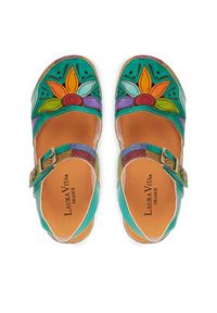 Laura Vita Sandały Facscineo 02 Zielony. Kolor: zielony. Materiał: skóra #4