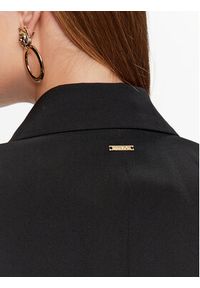 Liu Jo Marynarka MF3113 T7896 Czarny Regular Fit. Kolor: czarny. Materiał: syntetyk #4