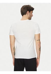 Lacoste Komplet t-shirtów TH9007 Biały Slim Fit. Kolor: biały. Materiał: bawełna #7
