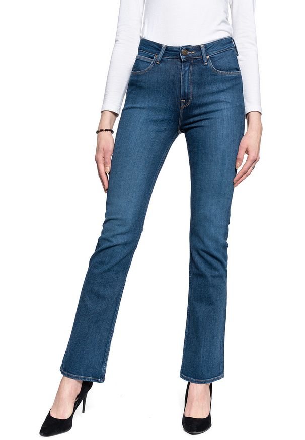 Lee - DAMSKIE SPODNIE JEANSOWE LEE BREESE BOOT DARK BRISTOL L31TNCXU 112107294