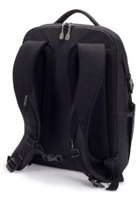 DICOTA - Dicota Backpack Eco 14-15.6'' czarny. Kolor: czarny. Materiał: poliester, materiał. Wzór: paski #3