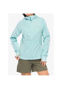 columbia - Kurtka softshell damska Columbia Sweet As III Hooded Softshell. Kolor: niebieski. Materiał: softshell