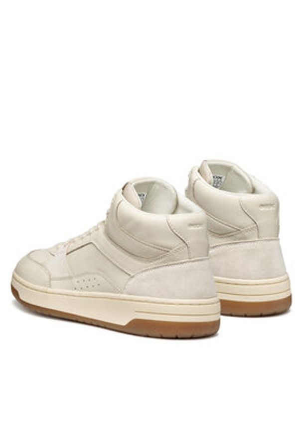 Geox Sneakersy U Sedral Court U56M5B 08522 C1056 Biały. Kolor: biały. Materiał: skóra