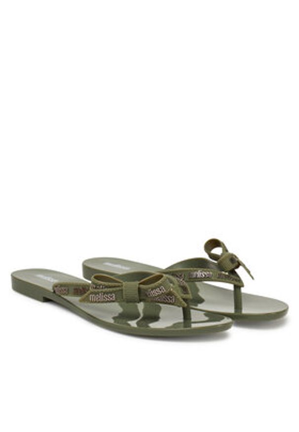 melissa - Melissa Japonki Melissa Harmonic M Lover Ad 35797 Zielony. Kolor: zielony