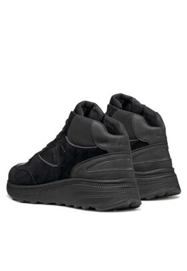Geox Sneakersy U Spherica Actif X1 U56HGC 02285 C9999 Czarny. Kolor: czarny. Materiał: zamsz, skóra