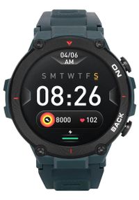 GARETT - Smartwatch Garett GRS zielony. Rodzaj zegarka: smartwatch. Kolor: zielony. Styl: sportowy, casual