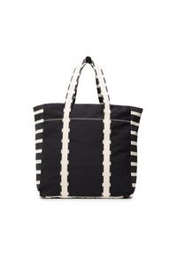 TOMMY HILFIGER - Tommy Hilfiger Torebka Th Coastal Prep Breton Tote AM0AM11079 Granatowy. Kolor: niebieski