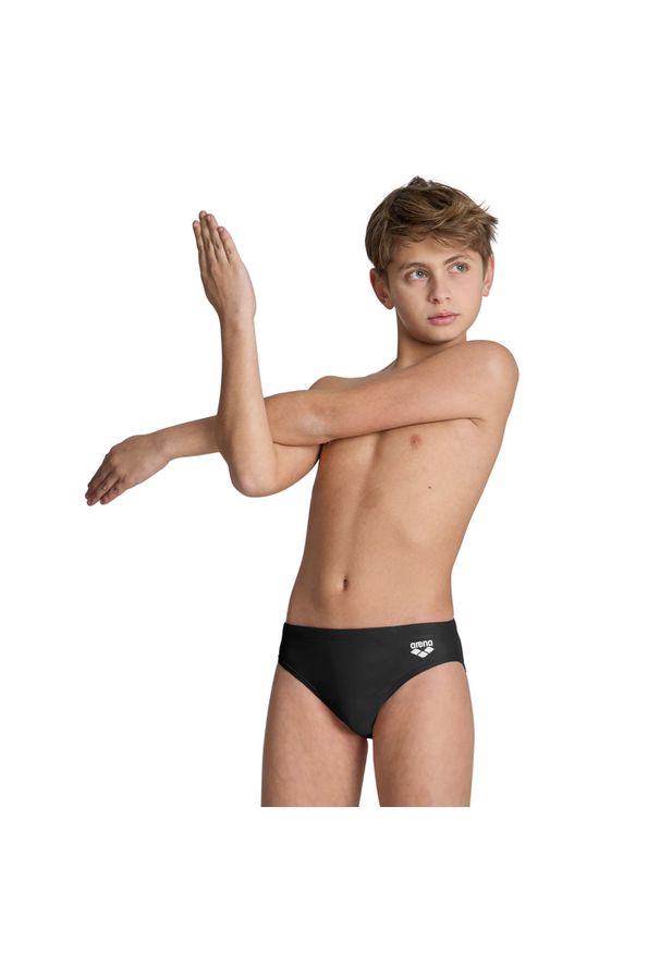 Kąpielówki Arena Dynamo Brief junior. Kolor: czarny. Materiał: materiał