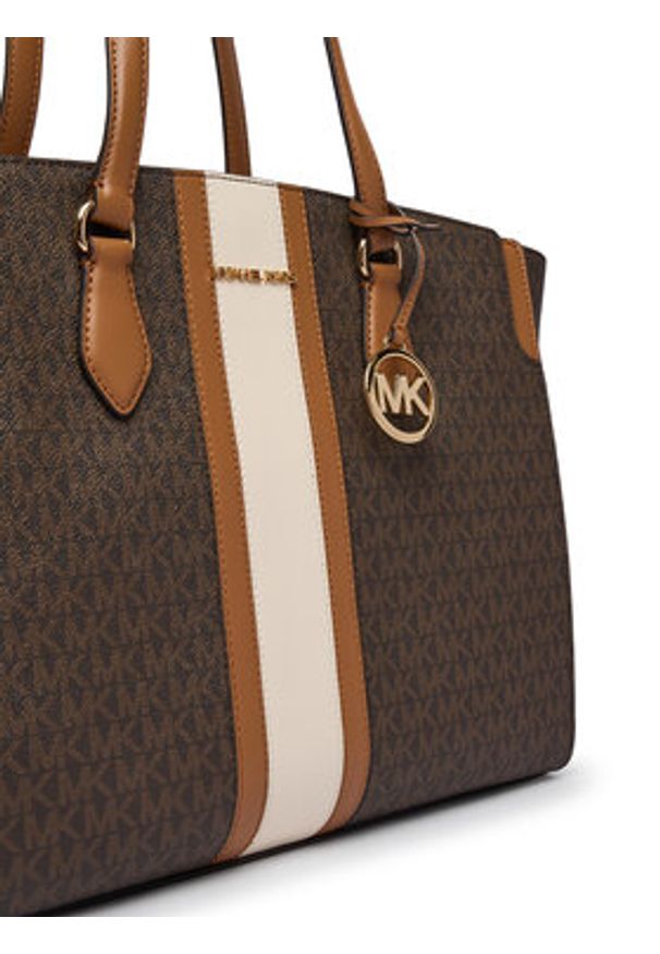 MICHAEL Michael Kors Torebka 30R6GQ6T7B Brązowy. Kolor: brązowy. Materiał: skórzane