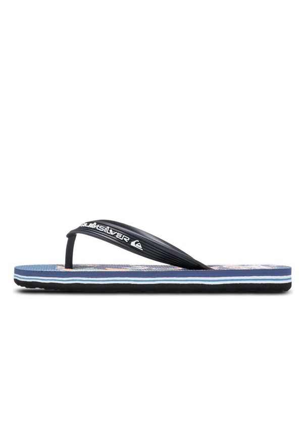 Quiksilver - Klapki dla Chłopcy MOLOKAI ART 25 YOUTH Niebieski. Kolor: niebieski. Materiał: guma, syntetyk