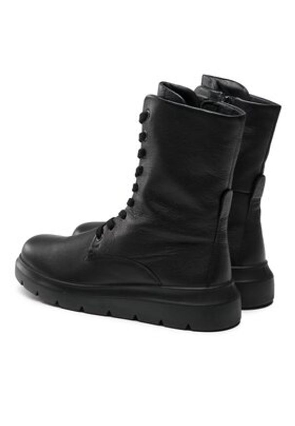 ecco - ECCO Botki Nouvelle Black Spin V2 21621301001 Czarny. Kolor: czarny. Materiał: skóra