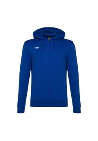 CAPELLI SPORT - Bluza piłkarska męska Capelli Basics Adult Zip Hoodie. Kolor: biały, wielokolorowy, niebieski. Sport: piłka nożna