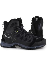 Buty męskie trekkingowe zimowe Salewa MS MTN TRAINER LITE MID GTX. Kolor: czarny. Sezon: zima