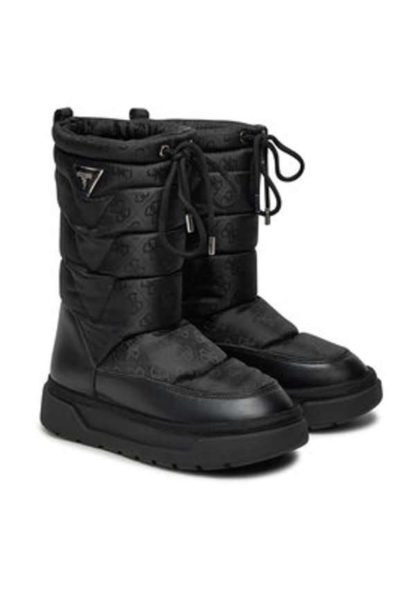 Guess Śniegowce Umme FLFUMM ELE10 Czarny. Kolor: czarny. Materiał: materiał