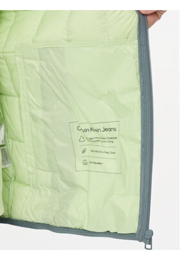 Calvin Klein Jeans Kurtka puchowa J30J324981 Granatowy Regular Fit. Kolor: niebieski. Materiał: syntetyk