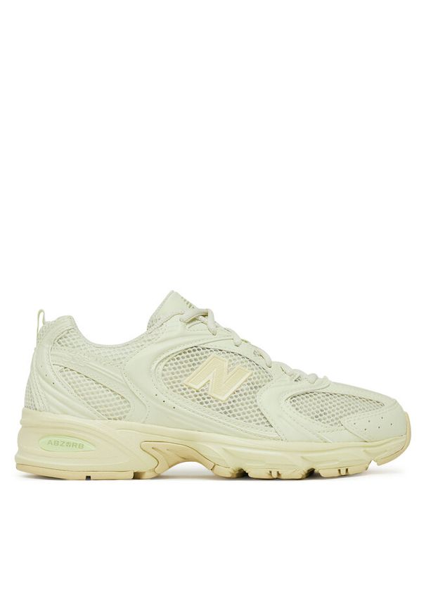 Sneakersy New Balance. Kolor: żółty