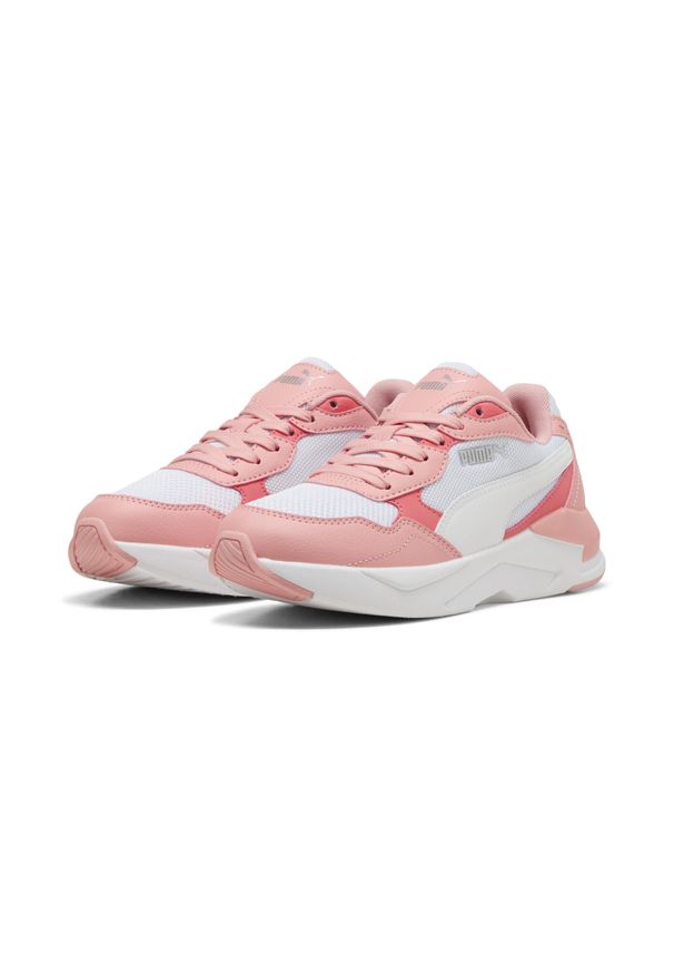 Puma - Młodzieżowe buty sportowe X-Ray Speed Lite PUMA White Pink Fruit Peach Frost Red. Kolor: biały, różowy, czerwony, wielokolorowy