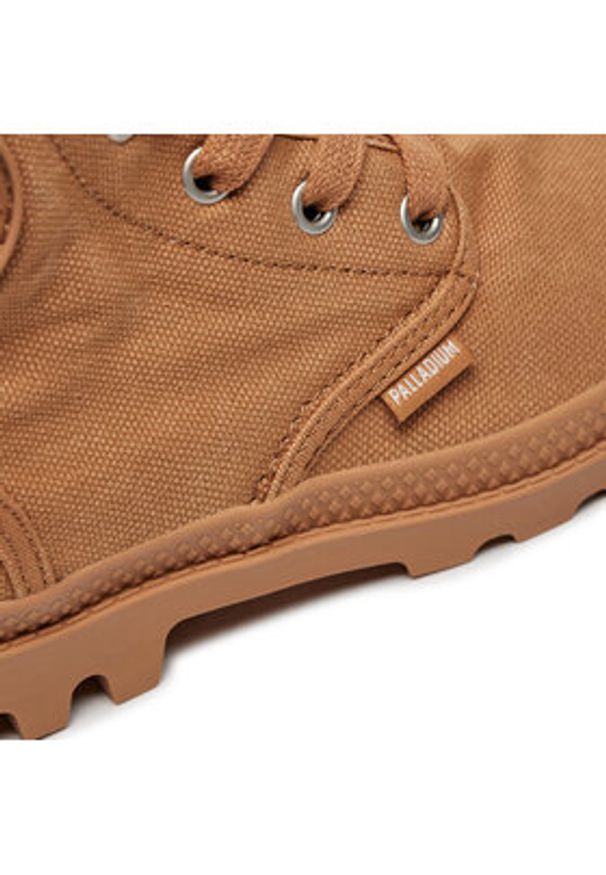 Palladium Trapery Pampa Hi 92352-287-M Brązowy. Kolor: brązowy. Materiał: materiał