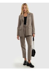 Big-Star - Marynarka damska w stylu vintage w kratę Melisana 000/ Melisanai 000. Kolor: wielokolorowy. Materiał: materiał. Wzór: kratka. Sezon: jesień. Styl: vintage #7