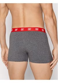 Cristiano Ronaldo CR7 Komplet 3 par bokserek Basic 8100-49-2716 Kolorowy. Materiał: bawełna. Wzór: kolorowy #8
