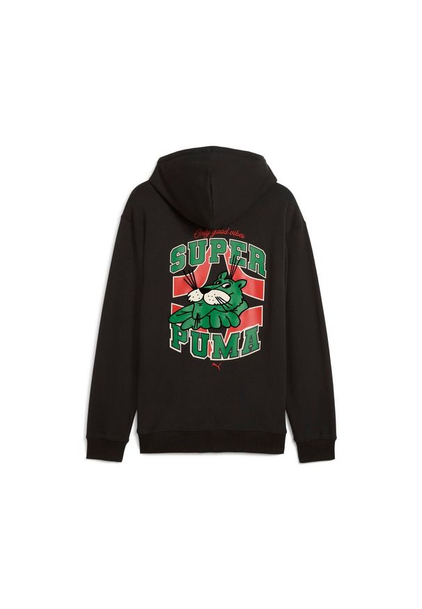 Puma Bluza Graphics Super Tr 62964201. Kolor: czarny
