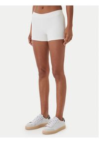 Guess Sukienka codzienna V6GK06 K2997 Écru Classic Fit. Okazja: na co dzień. Kolor: kremowy. Materiał: syntetyk. Typ sukienki: proste. Styl: casual #5