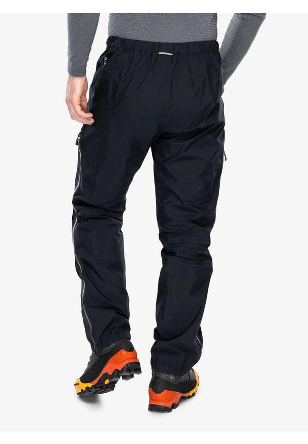 Spodnie GORE TEX męskie Rab Ladakh Paclite Plus Pants. Kolor: czarny. Technologia: Gore-Tex