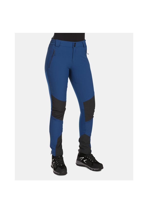 Damskie spodnie outdoorowe Kilpi NUUK-W. Kolor: niebieski. Materiał: nylon