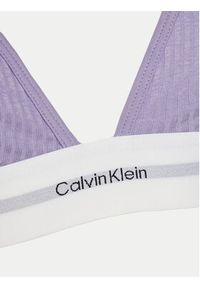 Calvin Klein Underwear Biustonosz braletka LV00QF8248 Fioletowy. Kolor: fioletowy. Materiał: bawełna