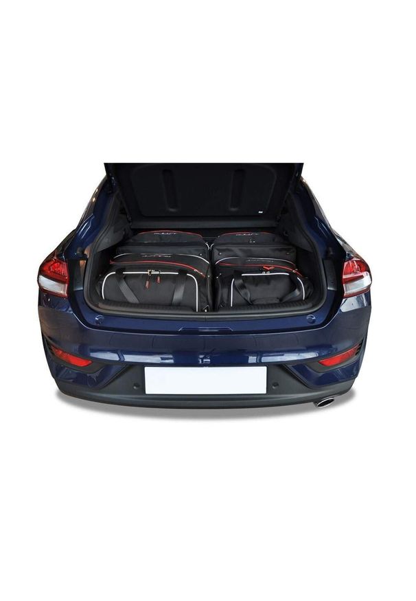 KJUST - Torby Do Bagażnika Hyundai I30 Fastback 2017+ 4Szt Kjust. Kolor: czarny. Styl: sportowy