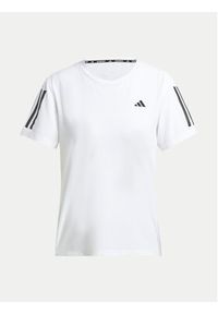 Adidas - adidas Koszulka techniczna Own The Run IK7442 Biały Regular Fit. Kolor: biały. Materiał: syntetyk. Sport: bieganie