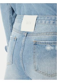Eleh Szorty jeansowe EL122 Niebieski Regular Fit. Kolor: niebieski. Materiał: bawełna #5