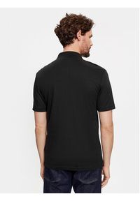 Calvin Klein Polo Smooth Cotton Slim Polo K10K111657 Czarny Regular Fit. Typ kołnierza: polo. Kolor: czarny. Materiał: bawełna #2