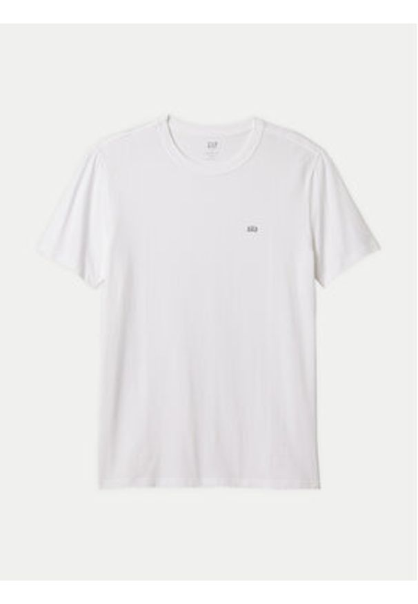 GAP - Gap T-Shirt 502022-01 Biały Regular Fit. Kolor: biały. Materiał: bawełna