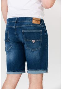 Guess - GUESS Jeansowe szorty męskie, Rozmiar 29. Kolor: niebieski. Materiał: jeans, bawełna #5