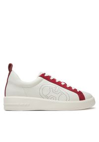 Coccinelle Sneakersy Coccinellemonogram E4 RWR 24 01 01 Écru. Materiał: skóra #1