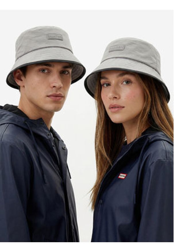 Hunter Kapelusz HTR-U3-001-SS25 Szary. Kolor: szary. Materiał: poliamid, nylon