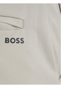 BOSS Szorty materiałowe S_Commuter-J 50511436 Beżowy jasny Slim Fit. Kolor: beżowy. Materiał: wiskoza #2