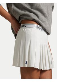 Polo Ralph Lauren Spódnica plisowana 211965112001 Biały Regular Fit. Kolor: biały. Materiał: syntetyk #4