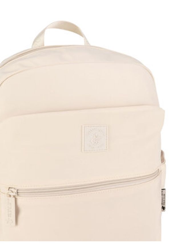 Beverly Hills Polo Club Plecak BHPC-K-028-06 Beżowy. Kolor: beżowy. Materiał: nylon, materiał