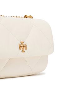 Tory Burch Torebka Mini Kira Diamond 154710 Écru. Materiał: skórzane #5