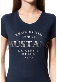 Mustang - MUSTANG T SHIRT DAMSKI Alexia C Print 1008940 5323. Wzór: nadruk #7