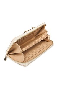 Guess Duży Portfel Damski Silia Slg SWGP98 90146 Écru. Materiał: skóra