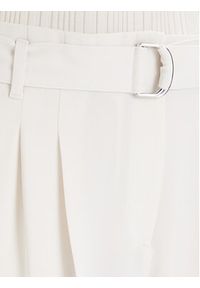 BOSS - Boss Spodnie materiałowe Tapiah 50490037 Écru Relaxed Fit. Materiał: syntetyk #3